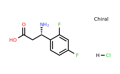 1354970-73-2 | (3S)-3-Amino-3-(2,4-difluorophenyl)propanoic acid hydrochloride