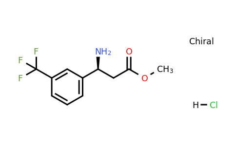 1354970-79-8 | Methyl (3S)-3-amino-3-[3-(trifluoromethyl)phenyl]propanoate hcl