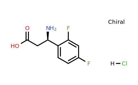 1354970-81-2 | (R)-3-Amino-3-(2,4-difluorophenyl)propanoic acid hydrochloride