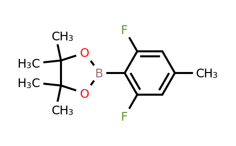 1355011-22-1 | 1,3,2-Dioxaborolane, 2-(2,6-difluoro-4-methylphenyl)-4,4,5,5-tetramethyl-
