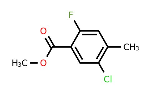 1355070-62-0 | Methyl 5-chloro-2-fluoro-4-methylbenzoate