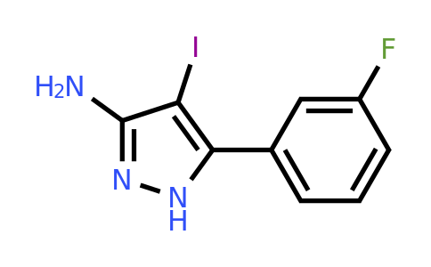 1355172-38-1 | 5-(3-Fluorophenyl)-4-iodo-1H-pyrazol-3-amine