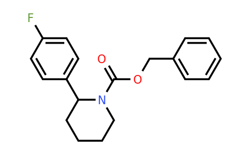 1355220-31-3 | Benzyl 2-(4-fluorophenyl)piperidine-1-carboxylate