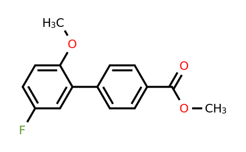 1355246-83-1 | Methyl 5'-fluoro-2'-methoxy-[1,1'-biphenyl]-4-carboxylate