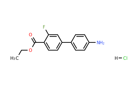 1355246-93-3 | Ethyl 4-(4-aminophenyl)-2-fluorobenzoate, HCl