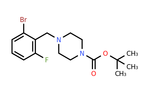 1355246-97-7 | 2-(4-BOC-Piperazinomethyl)-1-bromo-3-fluorobenzene