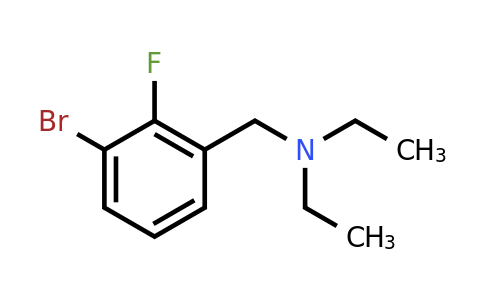 1355246-99-9 | N-[(3-Bromo-2-fluoro-phenyl)methyl]-N-ethyl-ethanamine