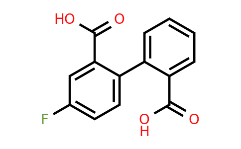 1355247-36-7 | 2-(2-Carboxyphenyl)-5-fluorobenzoic acid