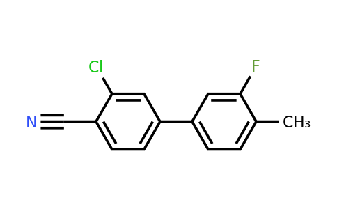 1355247-63-0 | 2-Chloro-4-(3-fluoro-4-methylphenyl)benzonitrile