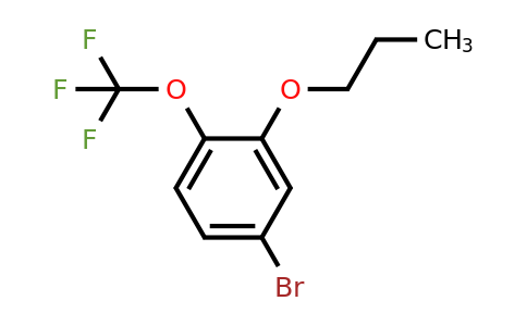 1355248-26-8 | 4-Bromo-2-propoxy-1-(trifluoromethoxy)benzene