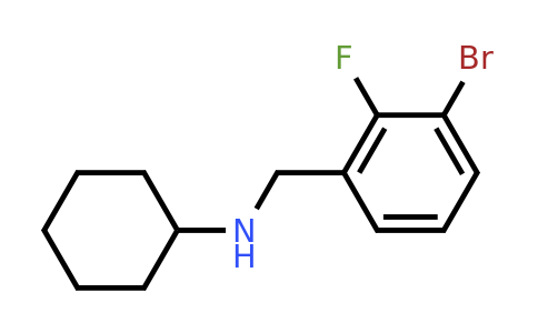 1355248-27-9 | 1-Bromo-3-cyclohexylaminomethyl-2-fluorobenzene