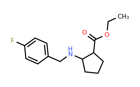 1355334-68-7 | Ethyl 2-((4-fluorobenzyl)amino)cyclopentanecarboxylate