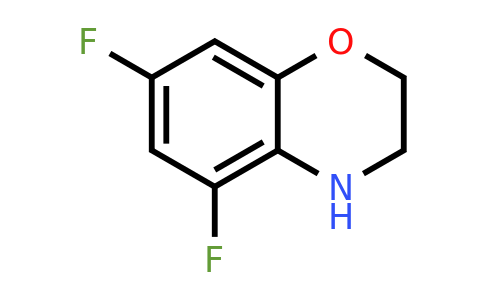 1355969-64-0 | 5,7-Difluoro-3,4-dihydro-2H-benzo[b][1,4]oxazine