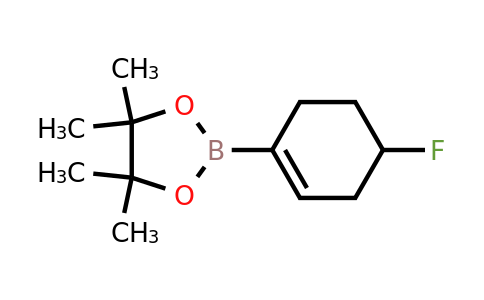 1356111-12-0 | 2-(4-Fluorocyclohex-1-en-1-yl)-4,4,5,5-tetramethyl-1,3,2-dioxaborolane