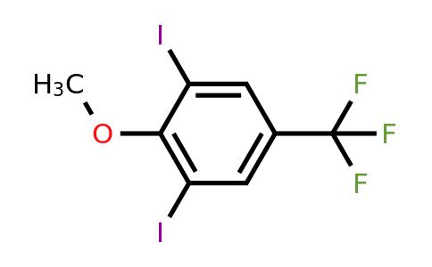 1356113-92-2 | 1,3-Diiodo-2-methoxy-5-(trifluoromethyl)benzene