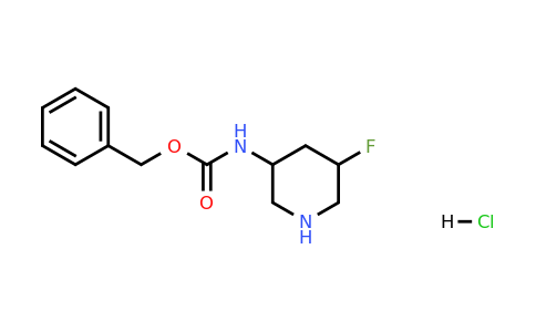 1356342-49-8 | Benzyl (5-fluoropiperidin-3-yl)carbamate hydrochloride