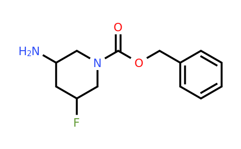 1356342-83-0 | Benzyl 3-amino-5-fluoropiperidine-1-carboxylate