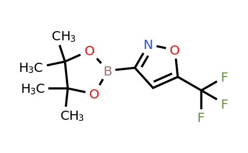 1356579-34-4 | 3-(4,4,5,5-Tetramethyl-1,3,2-dioxaborolan-2-yl)-5-(trifluoromethyl)isoxazole