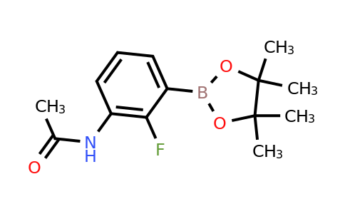 1356943-52-6 | N-[2-fluoro-3-(4,4,5,5-tetramethyl-1,3,2-dioxaborolan-2-yl)phenyl]acetamide
