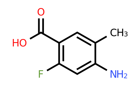 1357943-26-0 | 4-Amino-2-fluoro-5-methylbenzoic acid