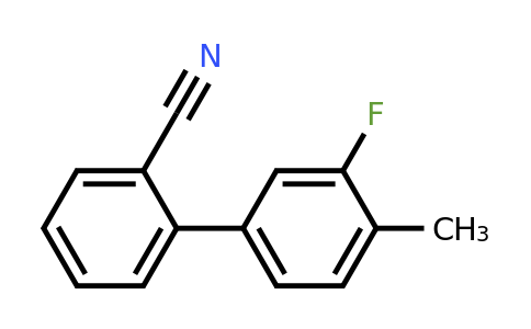 136042-62-1 | 2-(3-Fluoro-4-methylphenyl)benzonitrile
