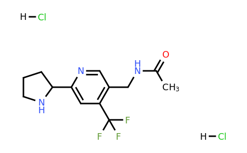 1361115-21-0 | N-((6-(Pyrrolidin-2-yl)-4-(trifluoromethyl)pyridin-3-yl)methyl)acetamide dihydrochloride