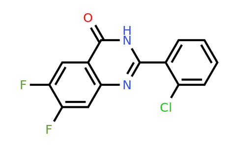1361457-75-1 | 2-(2-Chlorophenyl)-6,7-difluoroquinazolin-4(3H)-one