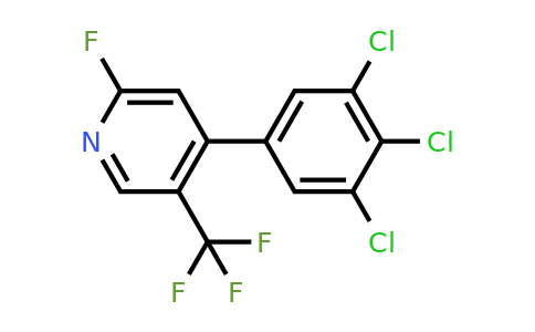 1361469-21-7 | 2-Fluoro-4-(3,4,5-trichlorophenyl)-5-(trifluoromethyl)pyridine