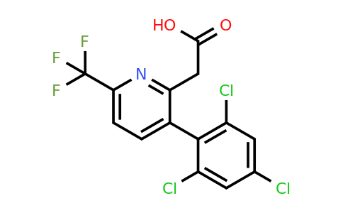 1361469-40-0 | 3-(2,4,6-Trichlorophenyl)-6-(trifluoromethyl)pyridine-2-acetic acid
