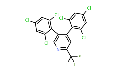 1361469-72-8 | 4,5-Bis(2,4,6-trichlorophenyl)-2-(trifluoromethyl)pyridine