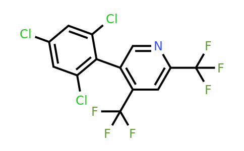 1361469-83-1 | 2,4-Bis(trifluoromethyl)-5-(2,4,6-trichlorophenyl)pyridine