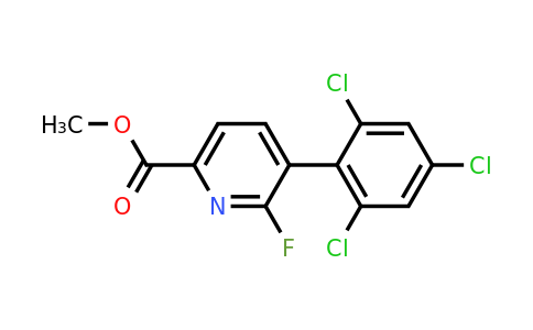 1361470-16-7 | Methyl 6-fluoro-5-(2,4,6-trichlorophenyl)picolinate
