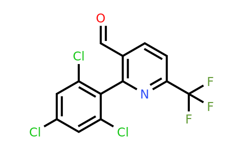 1361470-72-5 | 2-(2,4,6-Trichlorophenyl)-6-(trifluoromethyl)nicotinaldehyde