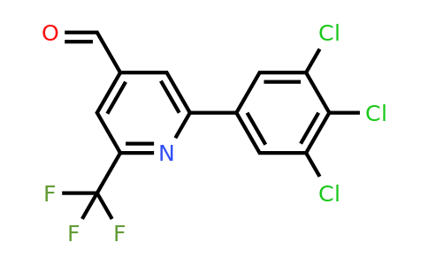 1361470-73-6 | 2-(3,4,5-Trichlorophenyl)-6-(trifluoromethyl)isonicotinaldehyde