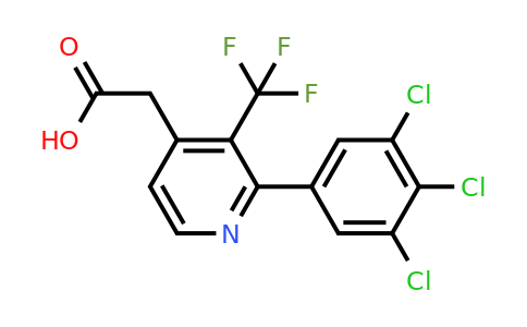 1361470-77-0 | 2-(3,4,5-Trichlorophenyl)-3-(trifluoromethyl)pyridine-4-acetic acid