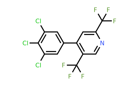 1361471-22-8 | 2,5-Bis(trifluoromethyl)-4-(3,4,5-trichlorophenyl)pyridine