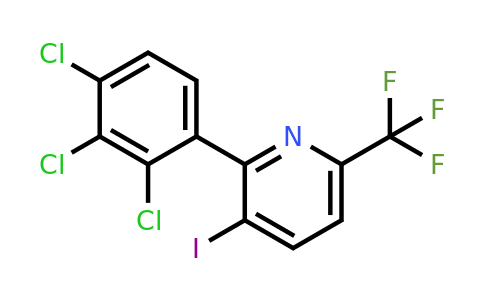 1361471-99-9 | 3-Iodo-2-(2,3,4-trichlorophenyl)-6-(trifluoromethyl)pyridine