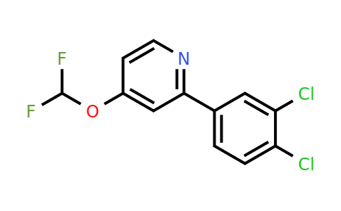 1361472-01-6 | 2-(3,4-Dichlorophenyl)-4-(difluoromethoxy)pyridine