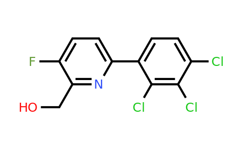 1361472-59-4 | 3-Fluoro-6-(2,3,4-trichlorophenyl)pyridine-2-methanol