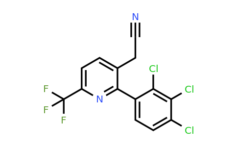 1361472-78-7 | 2-(2,3,4-Trichlorophenyl)-6-(trifluoromethyl)pyridine-3-acetonitrile