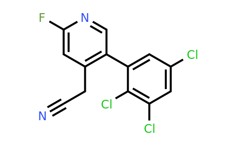 1361473-58-6 | 2-Fluoro-5-(2,3,5-trichlorophenyl)pyridine-4-acetonitrile