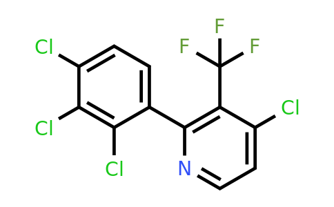 1361473-74-6 | 4-Chloro-2-(2,3,4-trichlorophenyl)-3-(trifluoromethyl)pyridine