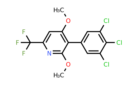 1361474-28-3 | 2,4-Dimethoxy-3-(3,4,5-trichlorophenyl)-6-(trifluoromethyl)pyridine