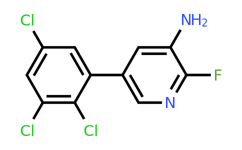 1361474-65-8 | 3-Amino-2-fluoro-5-(2,3,5-trichlorophenyl)pyridine