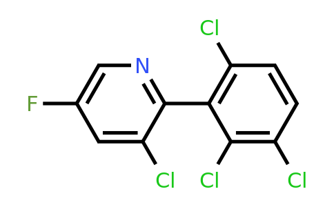 1361476-48-3 | 3-Chloro-5-fluoro-2-(2,3,6-trichlorophenyl)pyridine