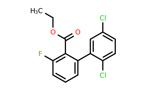 1361477-02-2 | 2',5'-Dichloro-3-fluoro-biphenyl-2-carboxylic acid ethyl ester