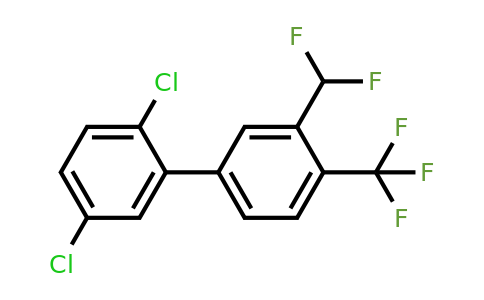 1361477-17-9 | 2,5-Dichloro-3'-difluoromethyl-4'-trifluoromethyl-biphenyl