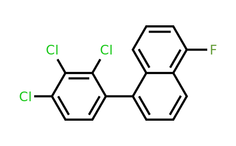 1361477-56-6 | 1-Fluoro-5-(2,3,4-trichlorophenyl)naphthalene