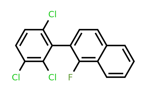 1361478-29-6 | 1-Fluoro-2-(2,3,6-trichlorophenyl)naphthalene