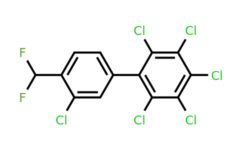 1361479-35-7 | 3'-Chloro-4'-(difluoromethyl)-2,3,4,5,6-pentachlorobiphenyl